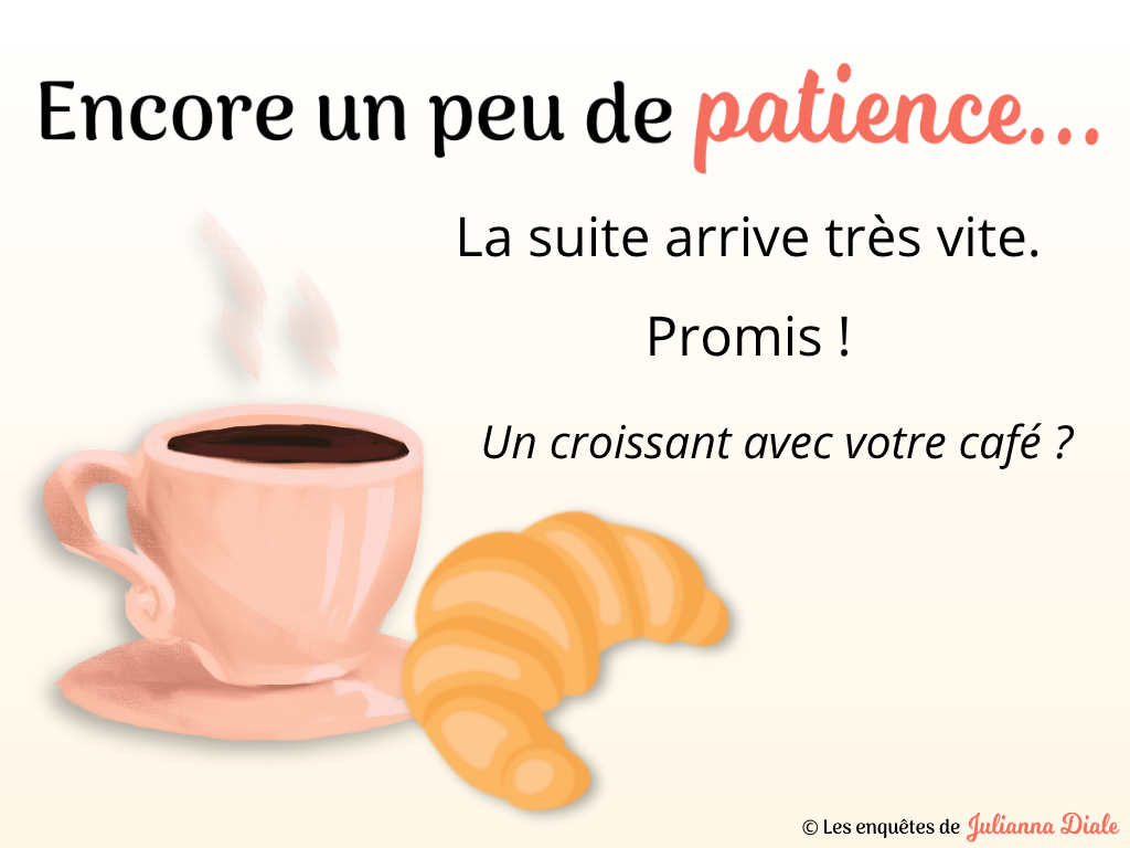 Dans les coulisses d‘un roman - patience