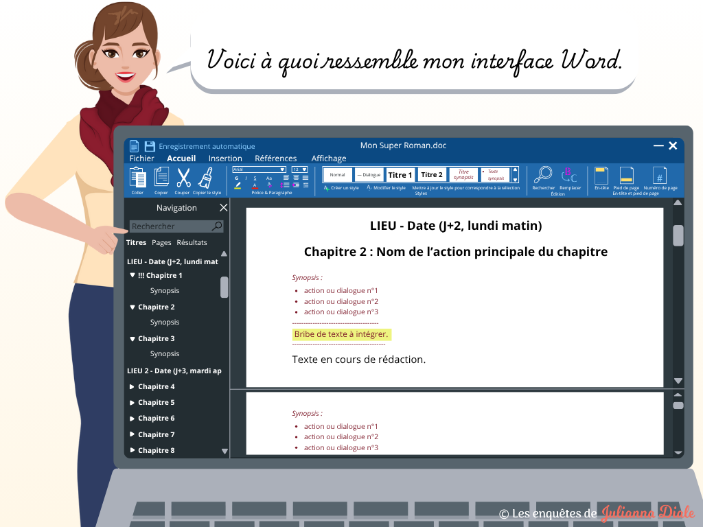 Dans les coulisses d‘un roman - diapo 20 2